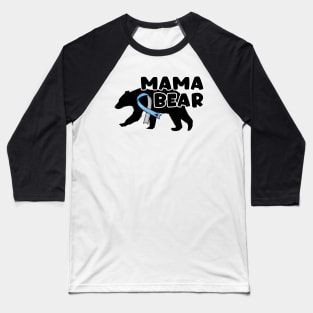 T1D Mama Bear Baseball T-Shirt